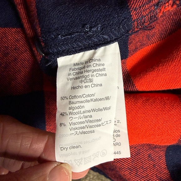 TALBOTS nautical sailor knit sweater LARGE - Picture 7 of 8